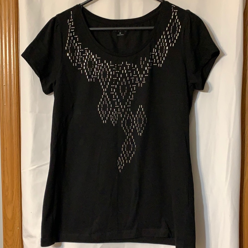 Relativity Blouse, Size Medium, Black
